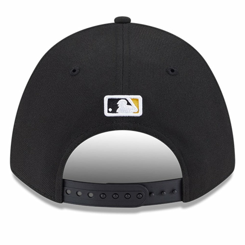 Pittsburgh Pirates Player Replica 9FORTY Adjustable Hat - Black | New Era