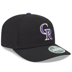 Colorado Rockies Player Replica 9SEVENTY Adjustable Hat - Black | New Era
