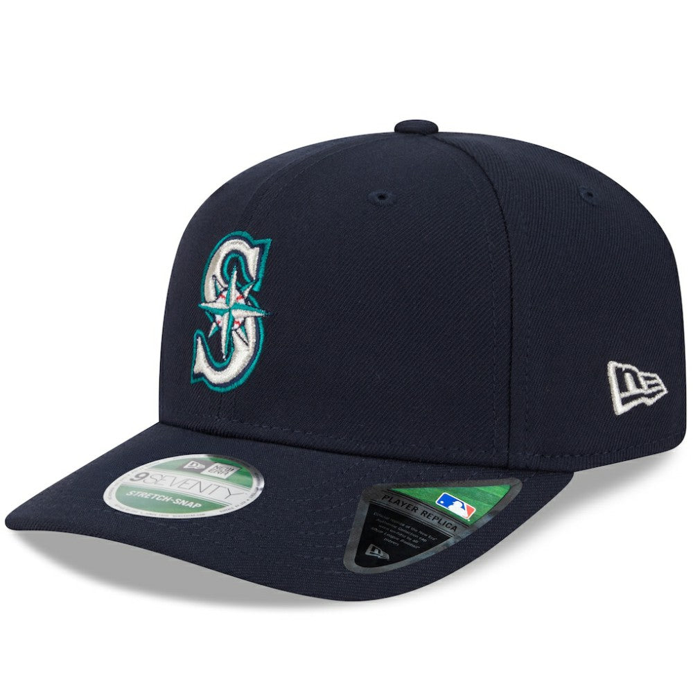 Seattle Mariners Player Replica 9SEVENTY Adjustable Hat - Navy | New Era