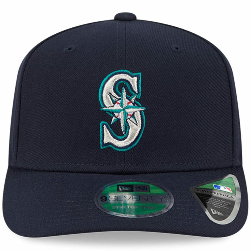 Seattle Mariners Player Replica 9SEVENTY Adjustable Hat - Navy | New Era