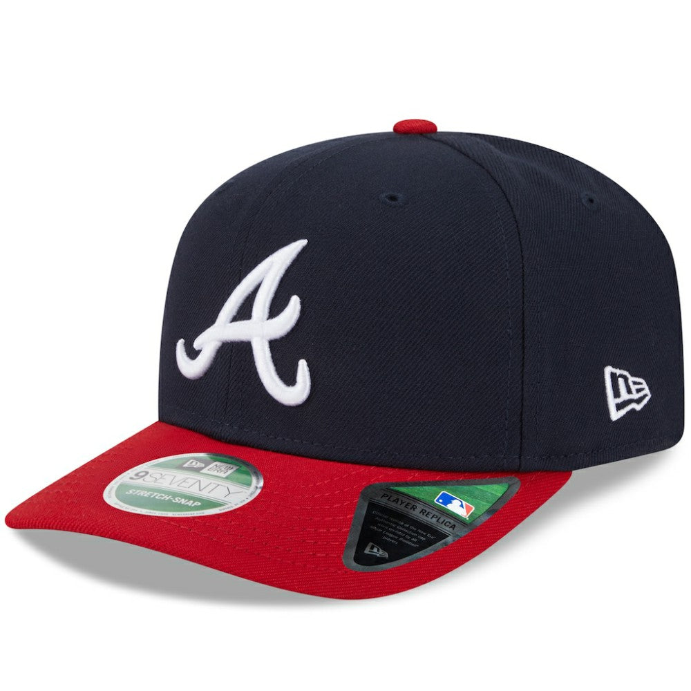 Atlanta Braves Player Replica 9SEVENTY Adjustable Hat - Navy | New Era