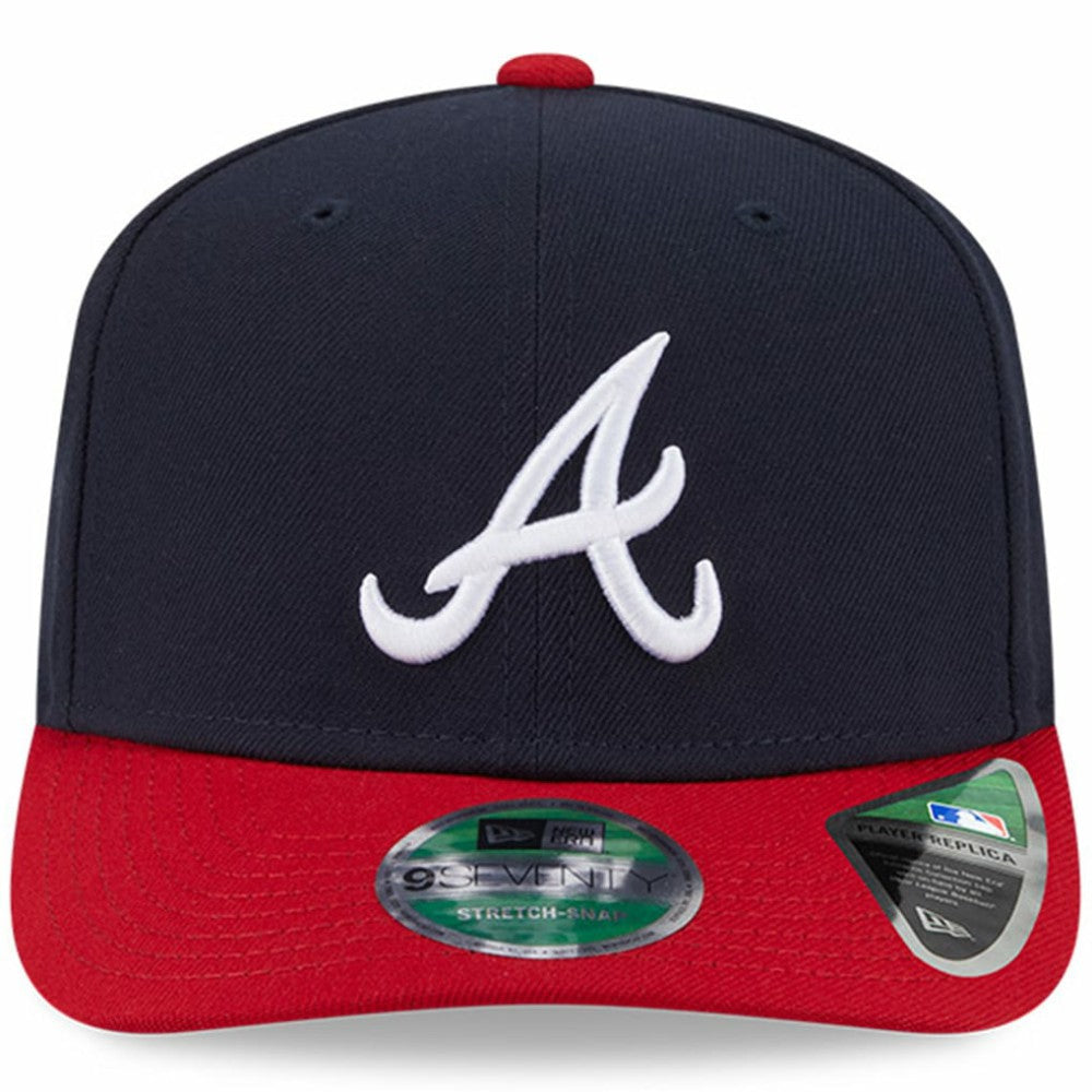Atlanta Braves Player Replica 9SEVENTY Adjustable Hat - Navy | New Era