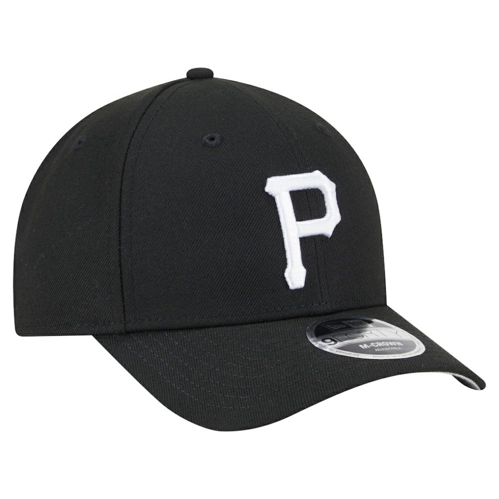 Pittsburgh Pirates Player Replica 9FORTY Adjustable Hat - Black | New Era
