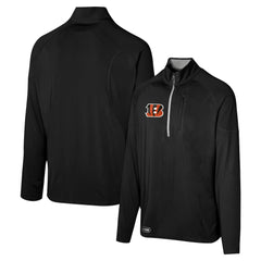 NFL Cincinnati Bengals Grind Iron Quarter-Zip Top