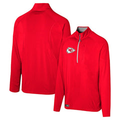 NFL Kansas City Chiefs Grind Iron Quarter-Zip Top