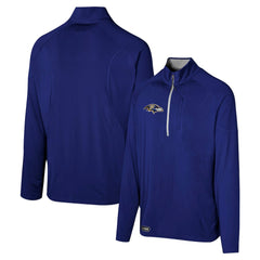 NFL Baltimore Ravens Grind Iron Quarter-Zip Top