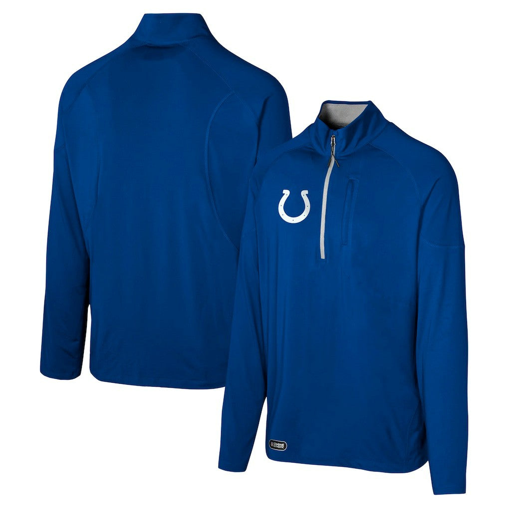 NFL Indianapolis Colts Grind Iron Quarter-Zip Top