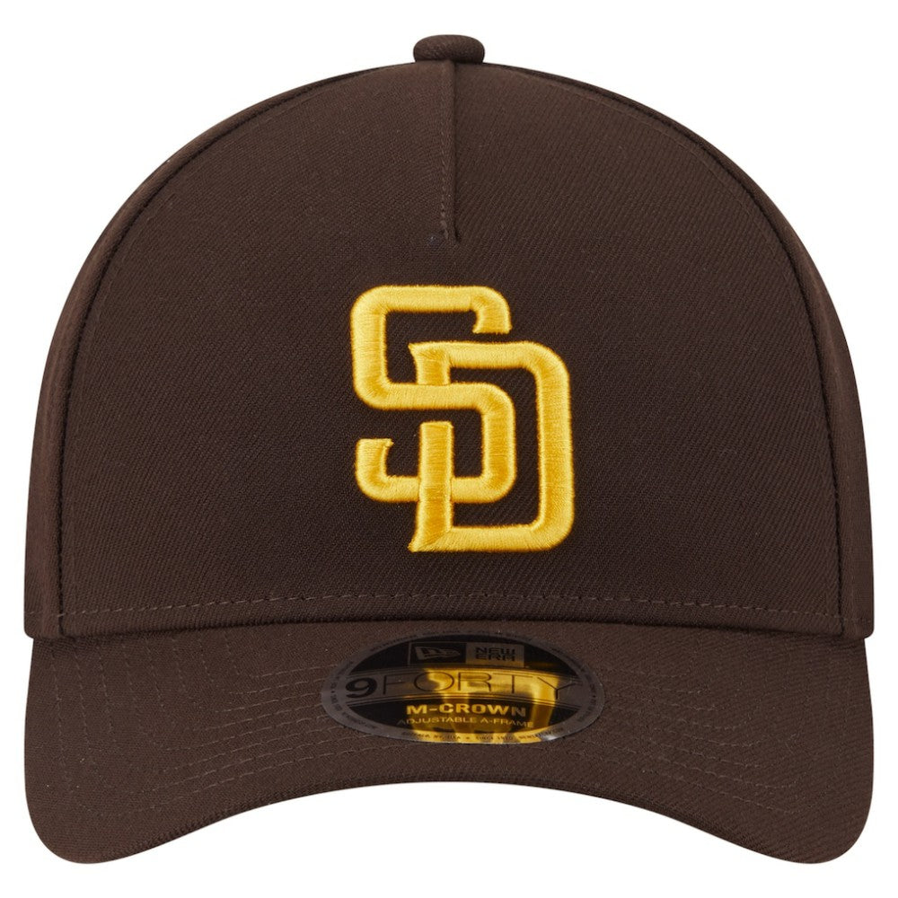 San Diego Padres  Team 9FORTY Adjustable Hat - Brown | New Era