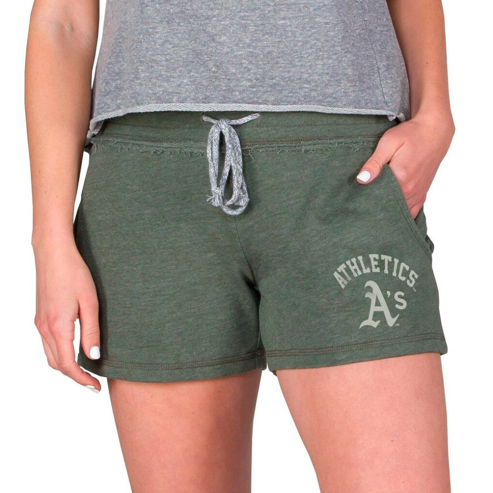 Athletics Concepts Sport Women's Mainstream French Terry Tri-Blend Shorts - Green