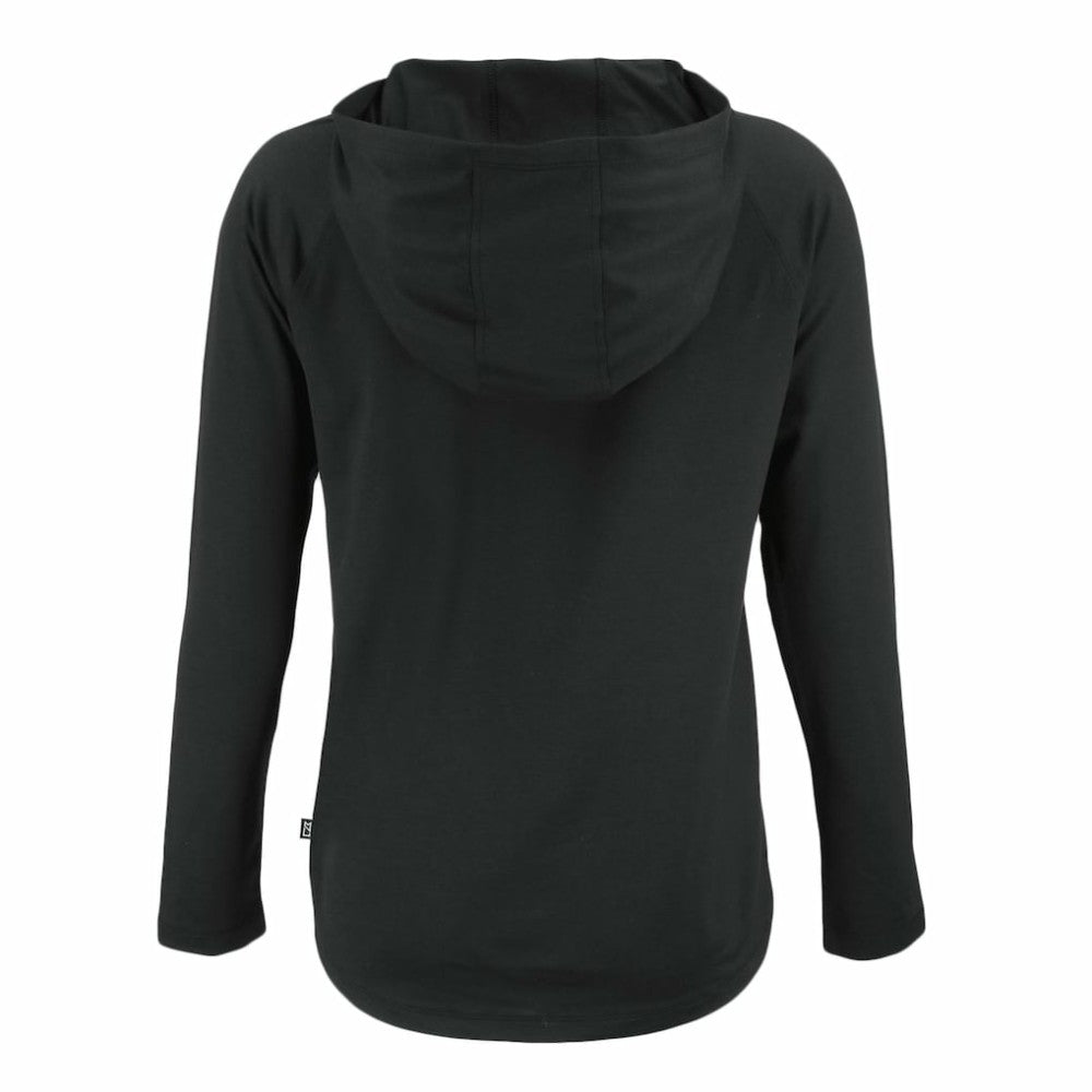 Arizona Diamondbacks Cutter & Buck Women's Coastline Epic Comfort Eco Recycled Raglan Long Sleeve Hoodie T-Shirt - Black
