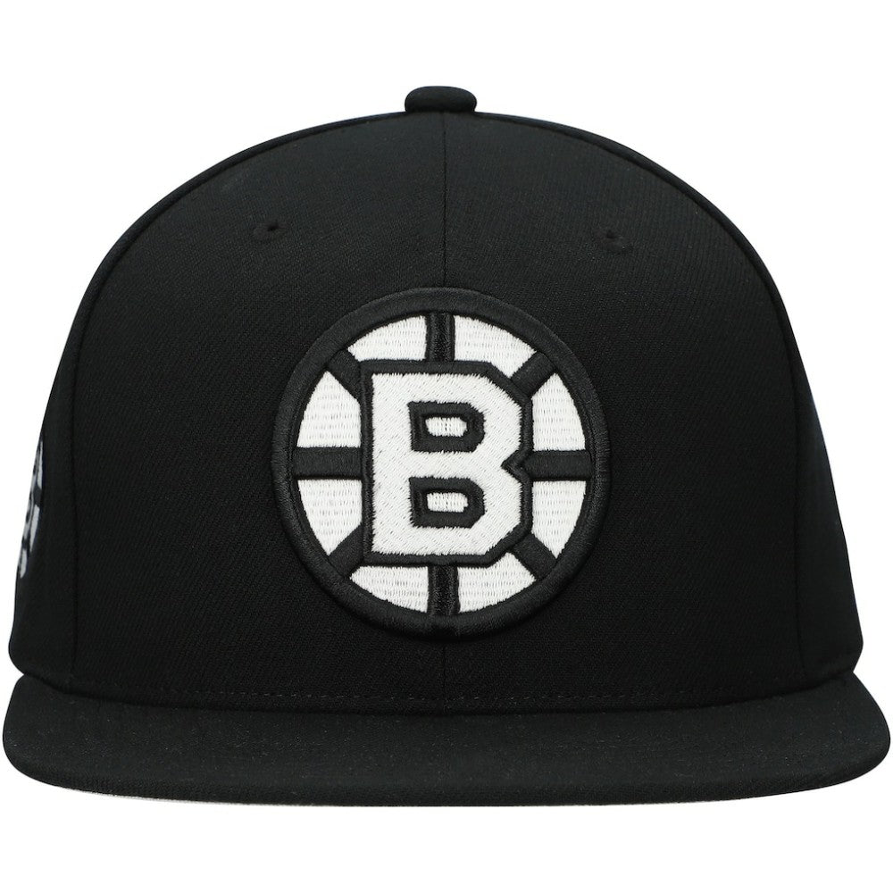 Boston Bruins Mitchell & Ness Team Snapback Hat