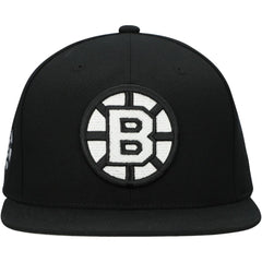 Boston Bruins Mitchell & Ness Team Snapback Hat