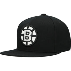 Boston Bruins Mitchell & Ness Team Snapback Hat