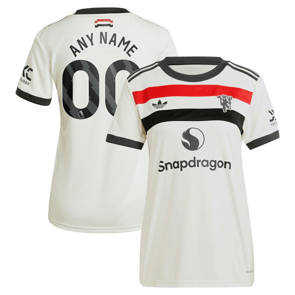 Manchester United Originals Women's 2024/25 Third Custom Replica Jersey / Soccer Online