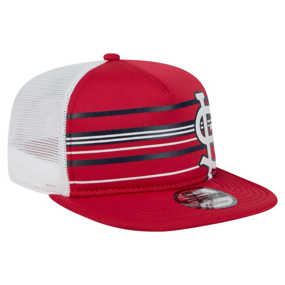 St. Louis Cardinals 9FIFTY A-Frame Trucker Snapback Hat - Red | New Era