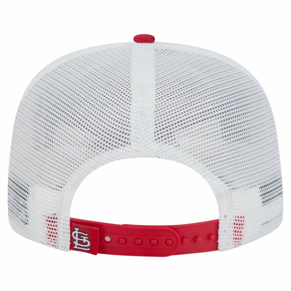 St. Louis Cardinals 9FIFTY A-Frame Trucker Snapback Hat - Red | New Era