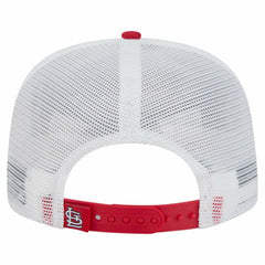 St. Louis Cardinals 9FIFTY A-Frame Trucker Snapback Hat - Red | New Era