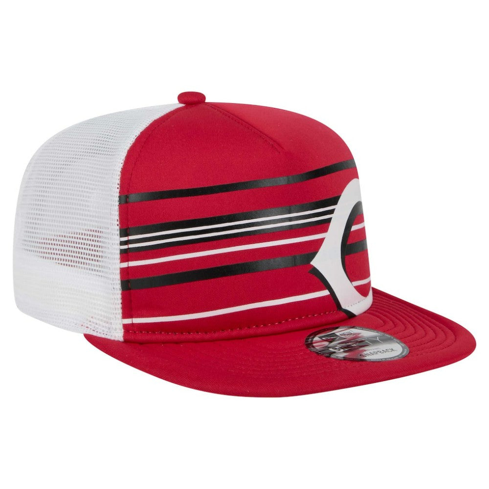 Cincinnati Reds 9FIFTY A-Frame Trucker Snapback Hat - Red | New Era