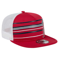 Los Angeles Angels 9FIFTY A-Frame Trucker Snapback Hat - Red | New Era