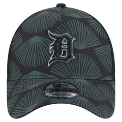 Detroit Tigers 9FORTY A-Frame Trucker Adjustable Hat - Black | New Era
