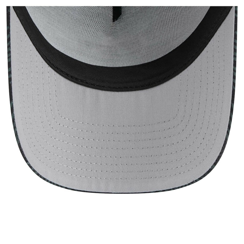 Seattle Mariners 9FORTY A-Frame Trucker Adjustable Hat - Black | New Era