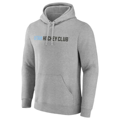 Utah Mammoth Fanatics Wordmark Logo Fleece Pullover Hoodie