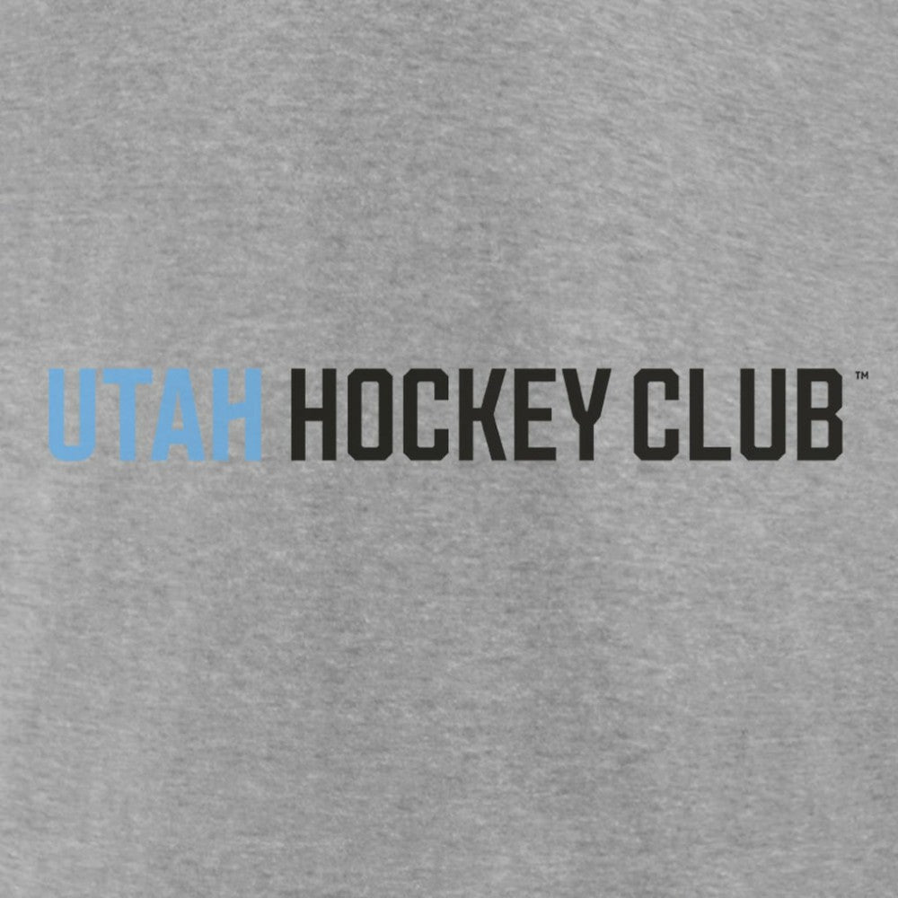 Utah Mammoth Fanatics Wordmark Logo Fleece Pullover Hoodie