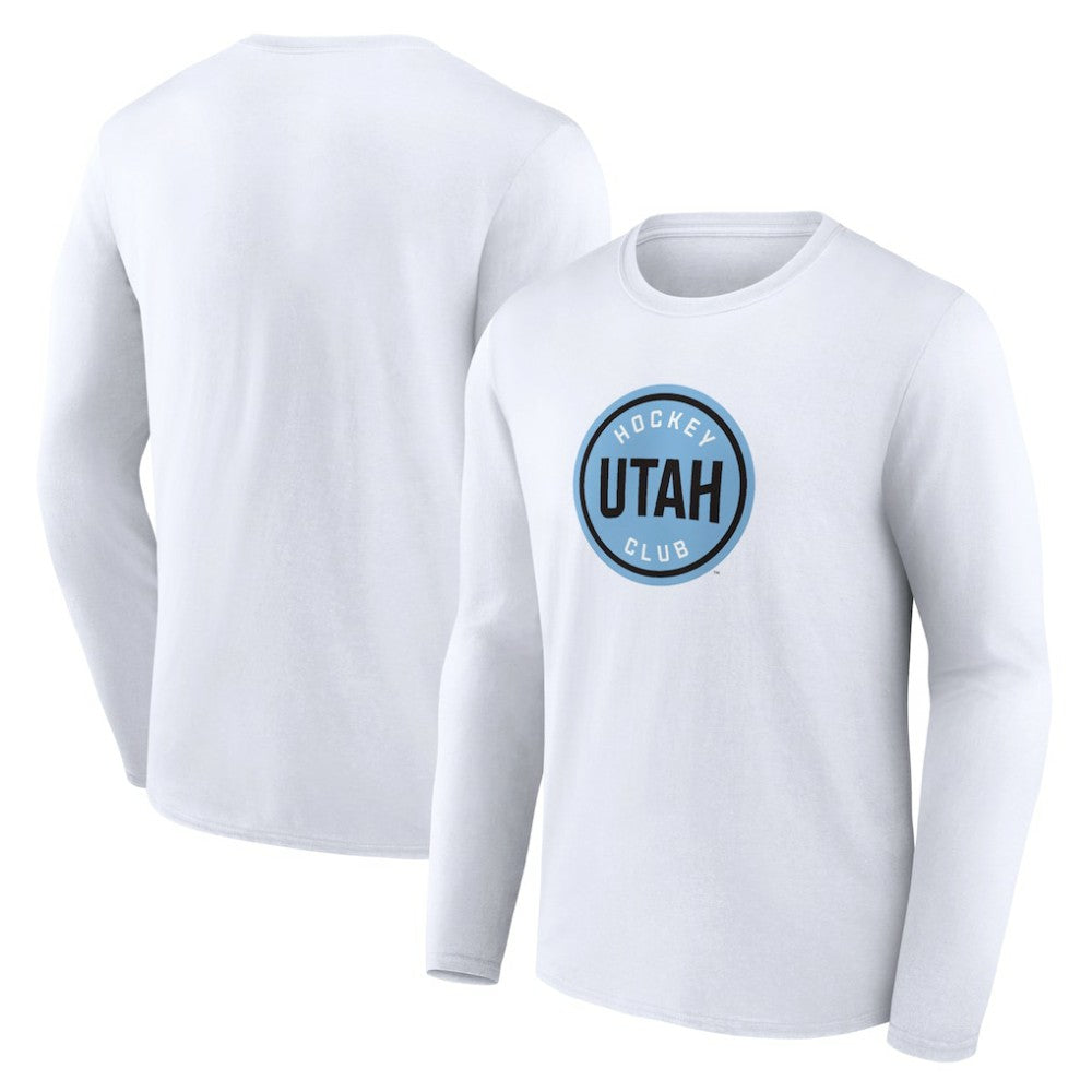 Utah Mammoth Fanatics Draft Logo Long Sleeve T-Shirt