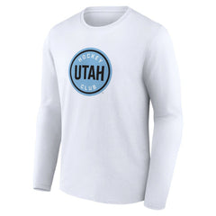 Utah Mammoth Fanatics Draft Logo Long Sleeve T-Shirt