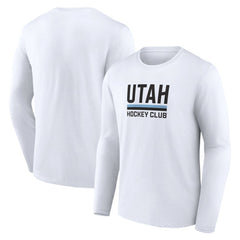 Utah Mammoth Fanatics Secondary Logo Long Sleeve T-Shirt
