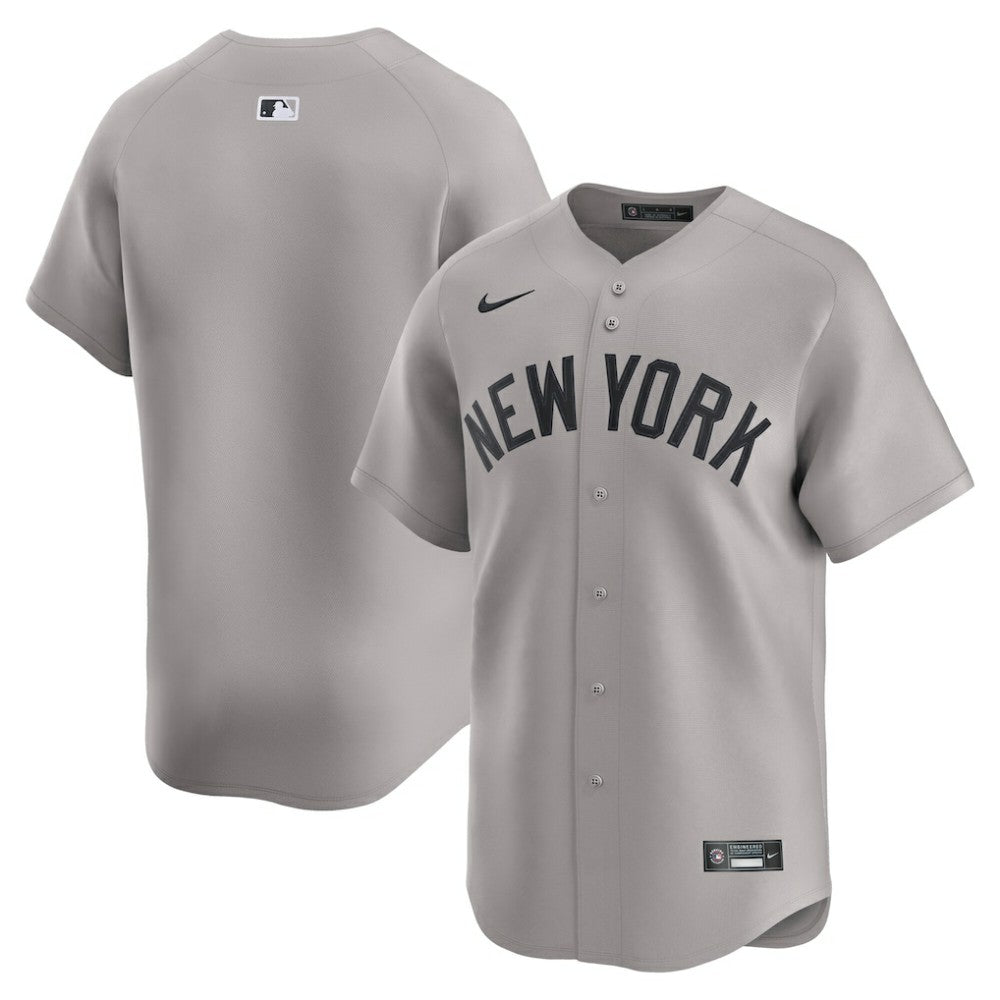 New York Yankees Away Limited Jersey - Gray | Nike