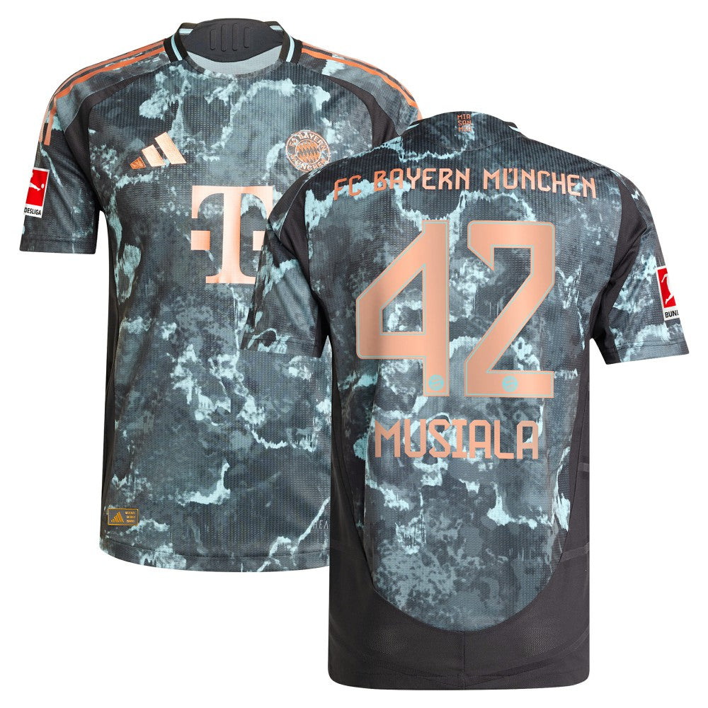 Jamal Musiala Bayern Munich 2024/25 Away Player Jersey / Soccer Discount