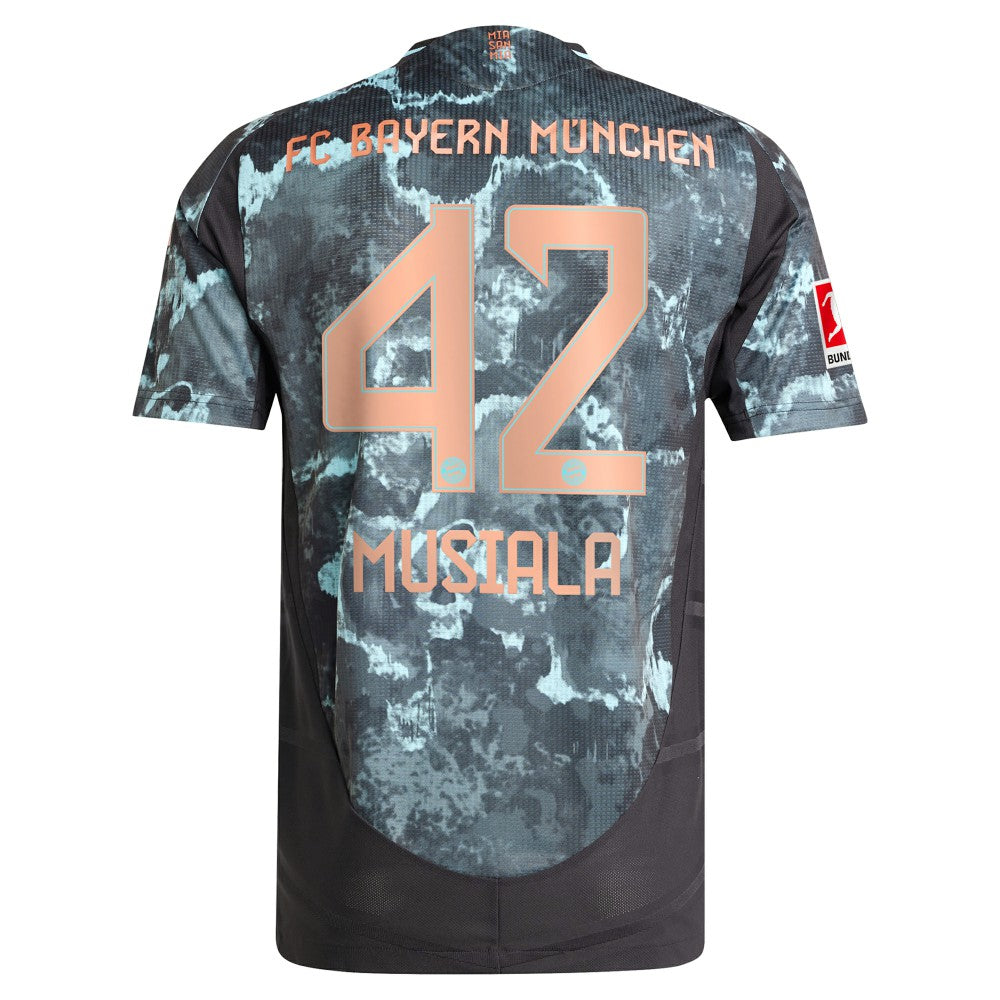 Jamal Musiala Bayern Munich 2024/25 Away Player Jersey / Soccer Discount
