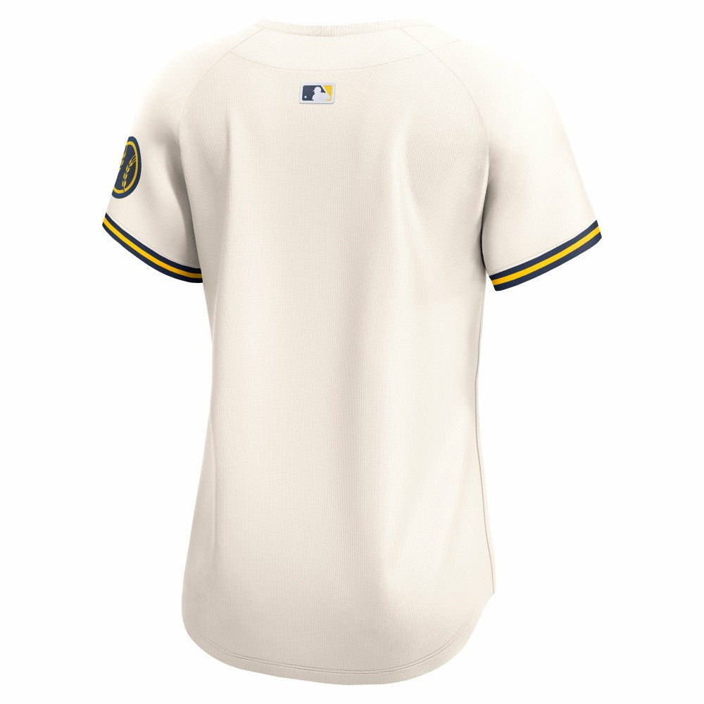 Milwaukee Brewers Women's Home Limited Jersey - Cream | Nike