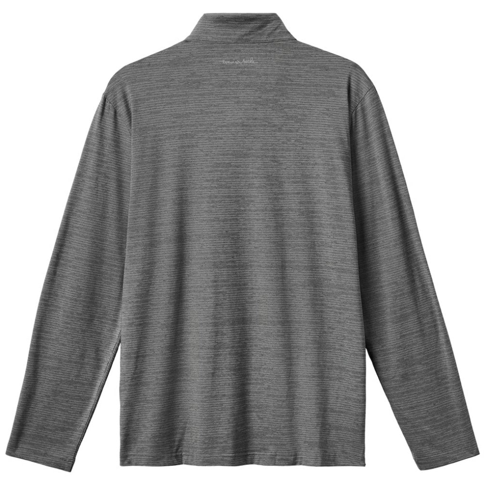 Texas Rangers TravisMathew The Heater Quarter-Zip Pullover Top - Gray