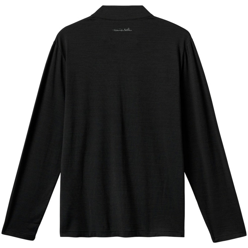 San Francisco Giants TravisMathew The Heater Quarter-Zip Pullover Top - Black
