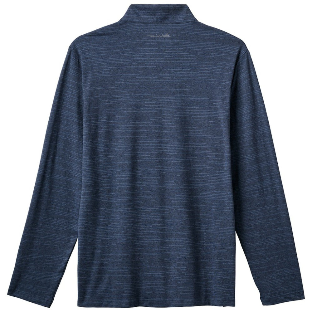 Boston Red Sox TravisMathew The Heater Quarter-Zip Pullover Top - Navy
