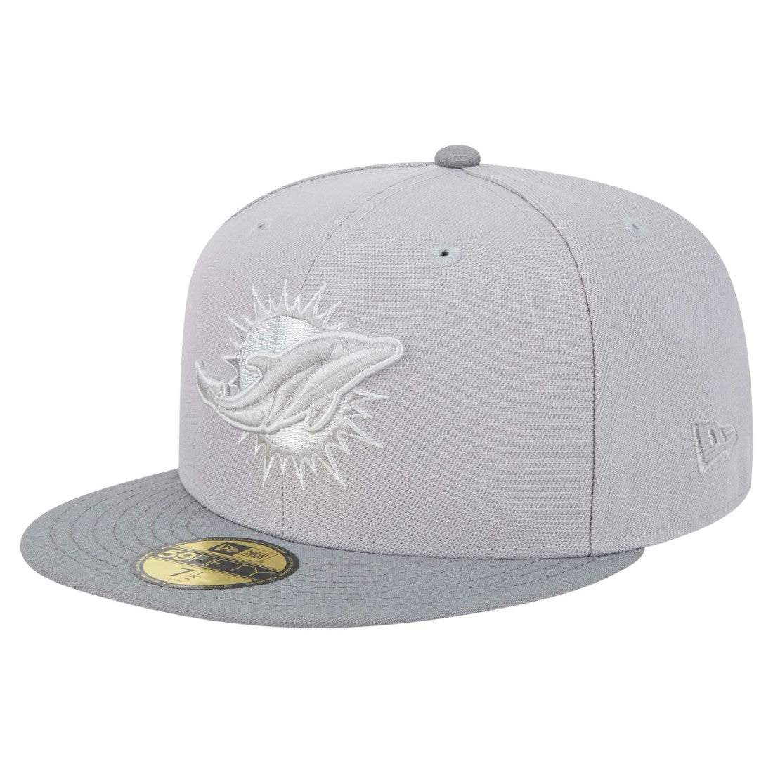 NFL Miami Dolphins Iron Cloud 59FIFTY Fitted Hat
