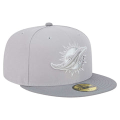 NFL Miami Dolphins Iron Cloud 59FIFTY Fitted Hat