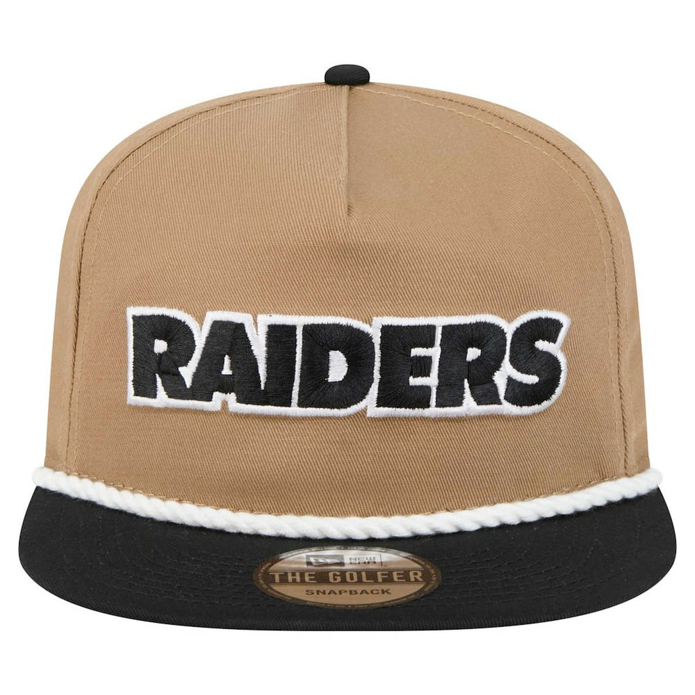 NFL Las Vegas Raiders Desert Golfer Snapback Hat