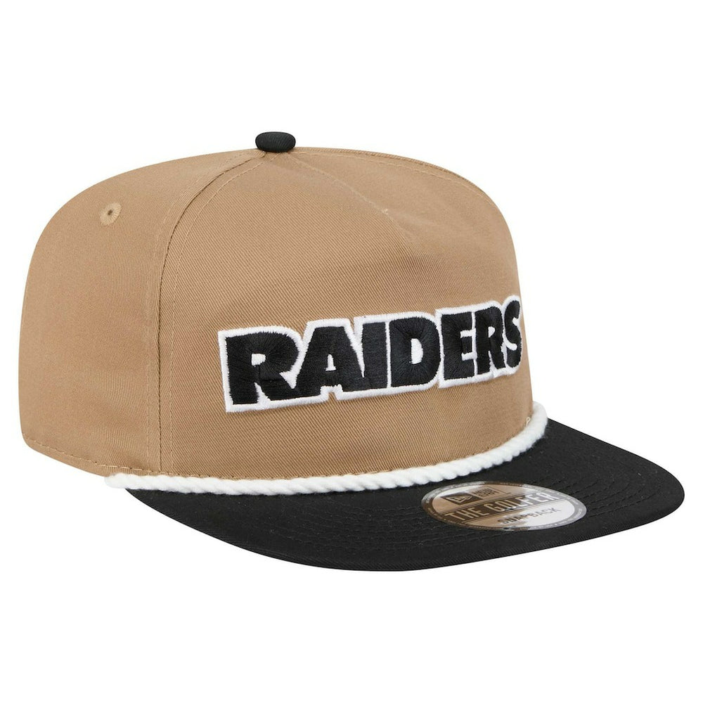 NFL Las Vegas Raiders Desert Golfer Snapback Hat