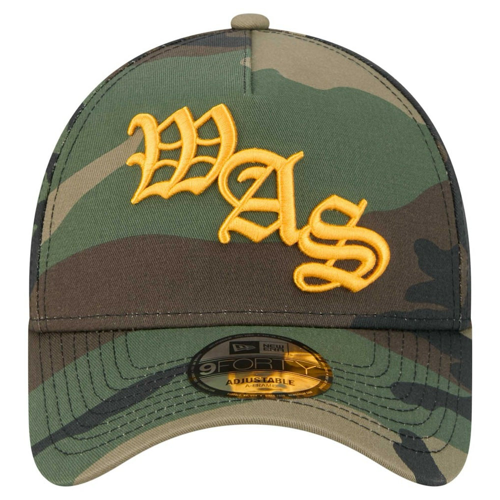 NFL Washington Commanders Mystic Camo A-Frame 9FORTY Adjustable Hat