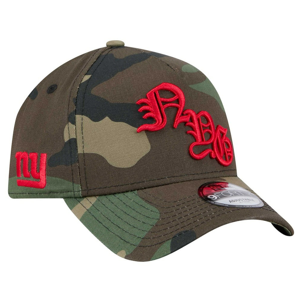 NFL New York Giants Mystic Camo A-Frame 9FORTY Adjustable Hat