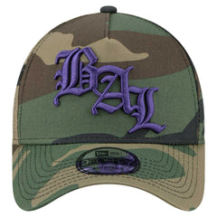 NFL Baltimore Ravens Mystic Camo A-Frame 9FORTY Adjustable Hat