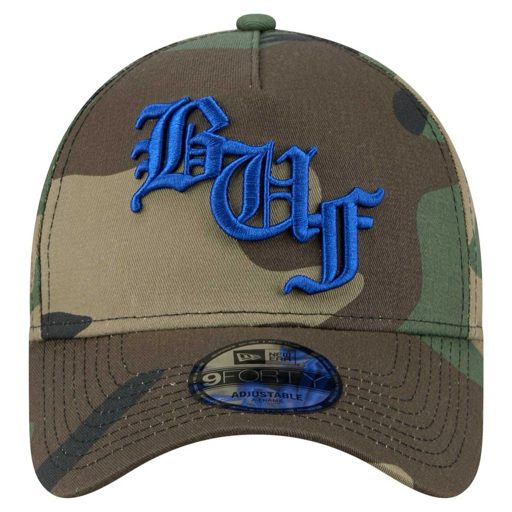 NFL Buffalo Bills Mystic Camo A-Frame 9FORTY Adjustable Hat