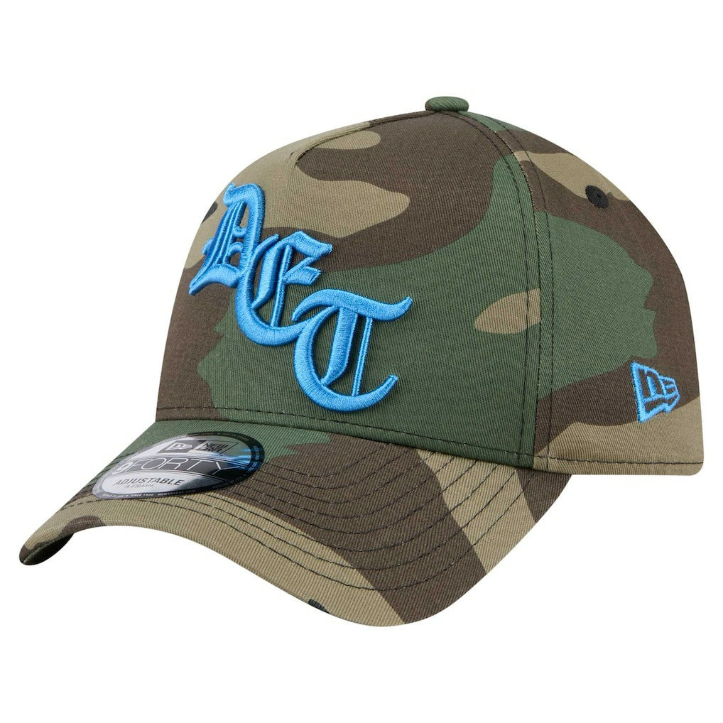 NFL Detroit Lions Mystic Camo A-Frame 9FORTY Adjustable Hat