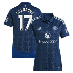 Alejandro Garnacho Manchester United Women's 2024/25 Away Replica Player Jersey / Soccer Outlet