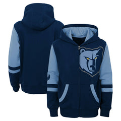 Memphis Grizzlies Preschool Straight To The League Full-Zip Hoodie - Navy for sale