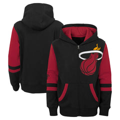 Miami Heat Preschool Straight To The League Full-Zip Hoodie - Black outlet