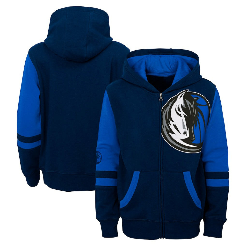 Dallas Mavericks Preschool Straight To The League Full-Zip Hoodie sale - Navy sale
